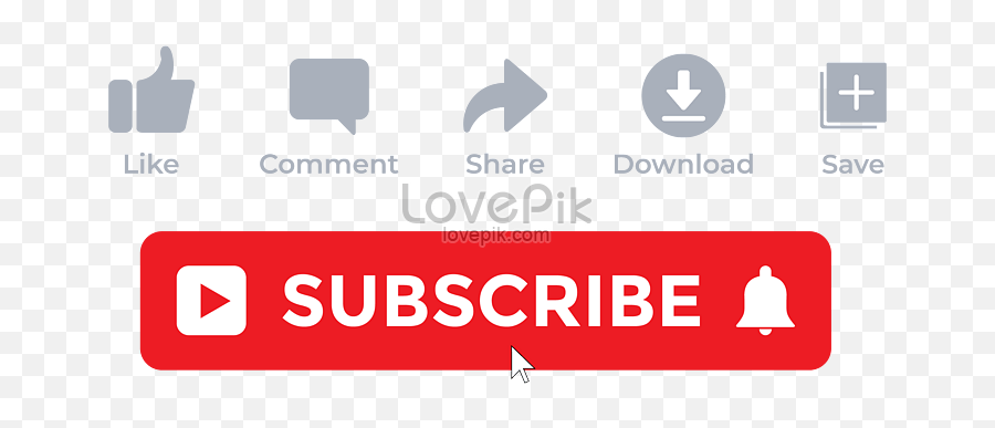 Subscribe Png Images With Transparent Background Free - Subscribe Button,Subscribe Bell Icon