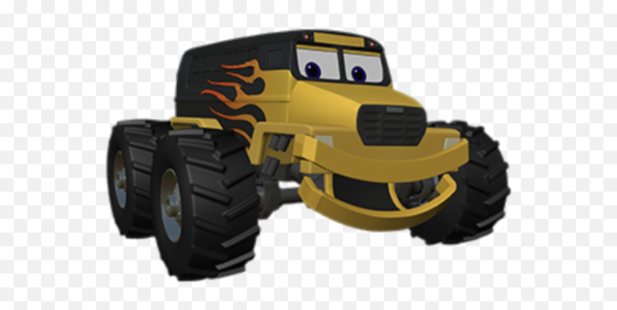 Check Out This Transparent Monster Truck Adventures - Big Monster Truck Adventures Characters Png,Monster Truck Icon