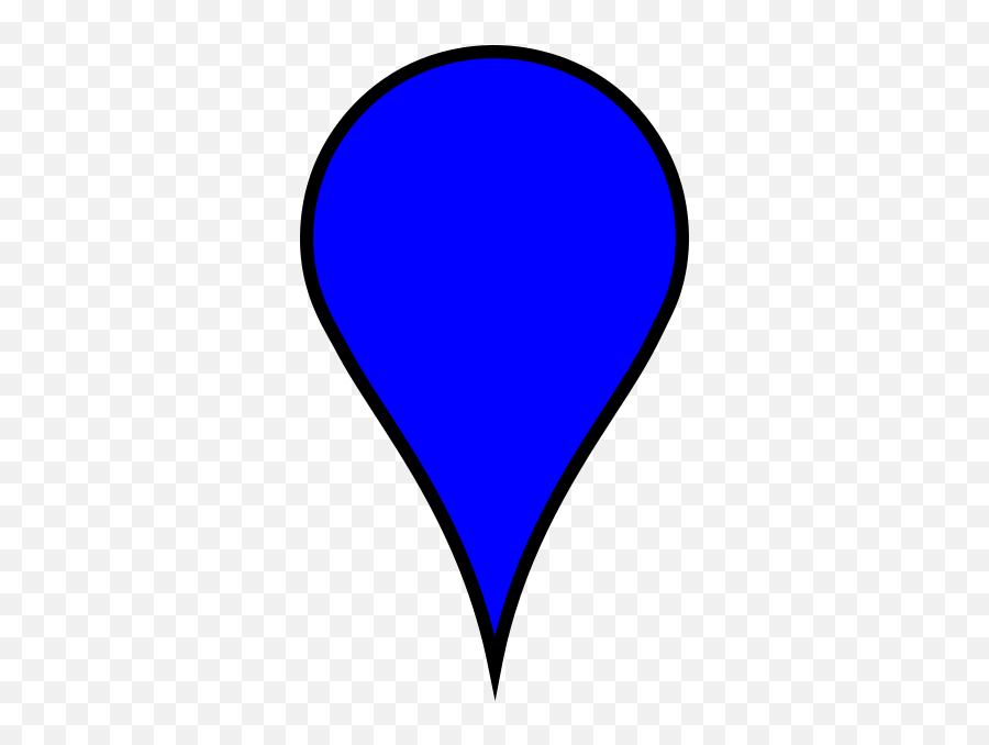 Google Maps Icon - Blue Clip Art At Clkercom Vector Clip Blue Placemark Icon Png,Blue Google Icon