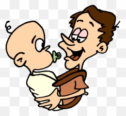 Crawling Baby Clip Art - Clipartsco Dibujo Papa Con Bebe png