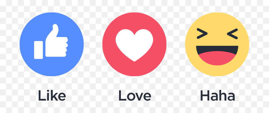Download Integrate Facebook Reactions - Like Love Haha Facebook Reactions Parody Png,Like Transparent