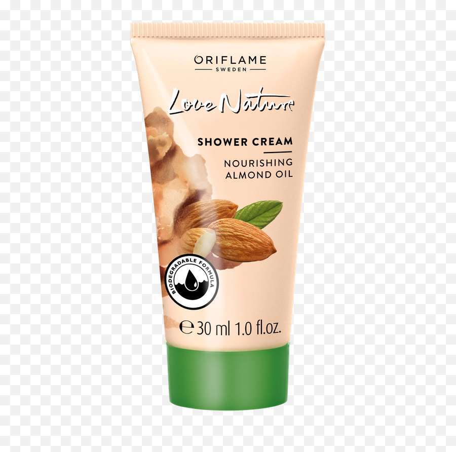 Oriflame - Love Nature Shower Cream Nourishing Almond Oilpng Oriflame,Oil Png