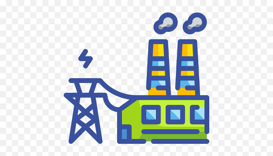 Power Plant - Free Industry Icons Power Plant Free Icon Png,Facility Icon