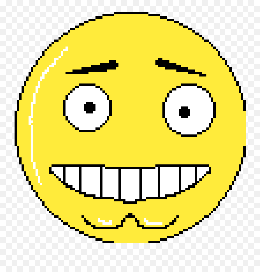 Pixilart - Nervous Smile By Mspencer22 Happy Png,Nervous Icon
