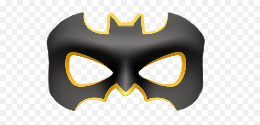 Batman Mask - Sticker By Luna Sol Mask Png,Batman Mask Transparent