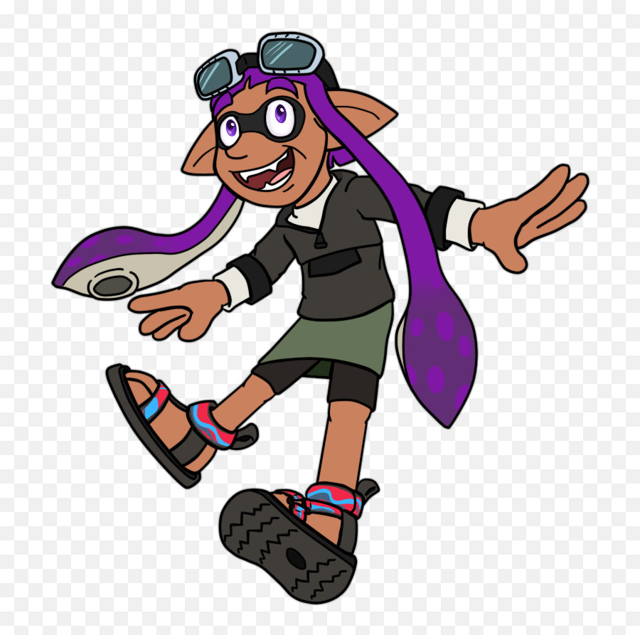 Download Splatoon - Inkling May Splatoon Full Size Png Cartoon,Inkling Png