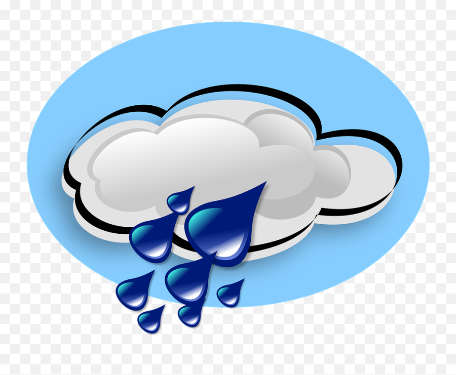 Heavy Rains Rain Icon - Free Image On Pixabay Simbolo De Lluvias Intensas Png,Raindrops Icon