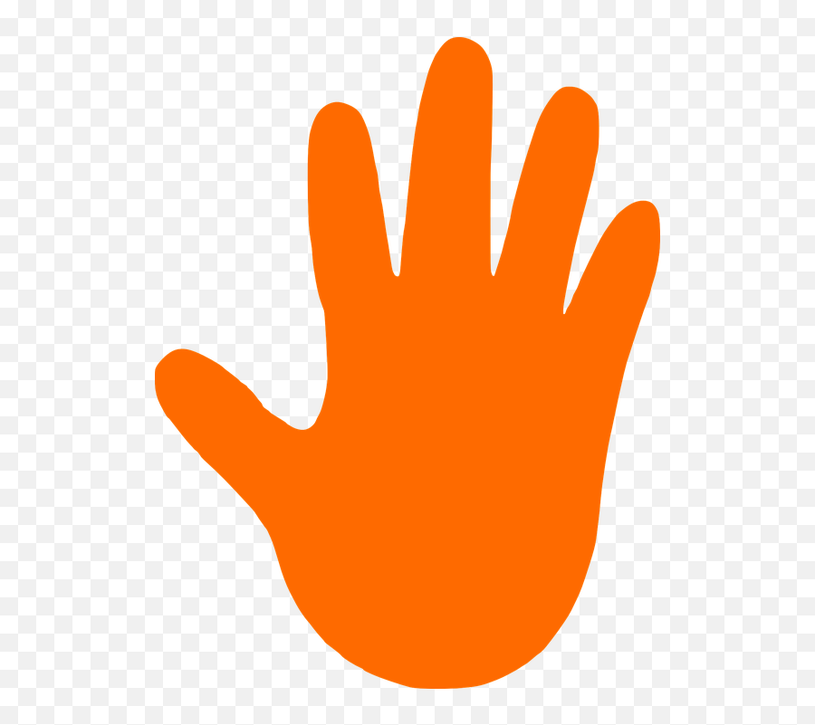 Hand Stop Support - Free Vector Graphic On Pixabay Blues Clues Handprint Png,Volunteer Hand Icon