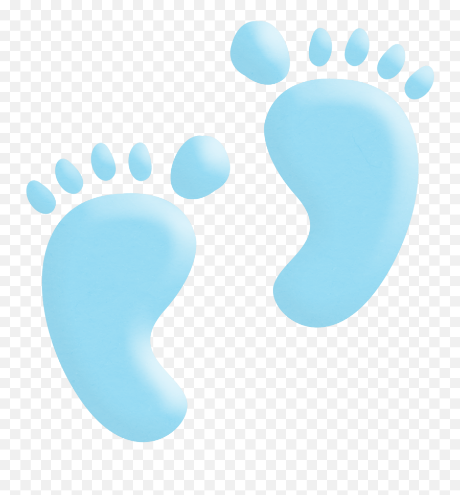 Footprints Clipart Baby Shower Picture - Transparent Baby Boy Clipart Png,Baby Shower Png