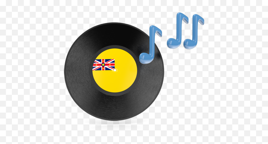 Music Icon Illustration Of Flag Niue - Belgium Music Png,Music Icon Png Transparent