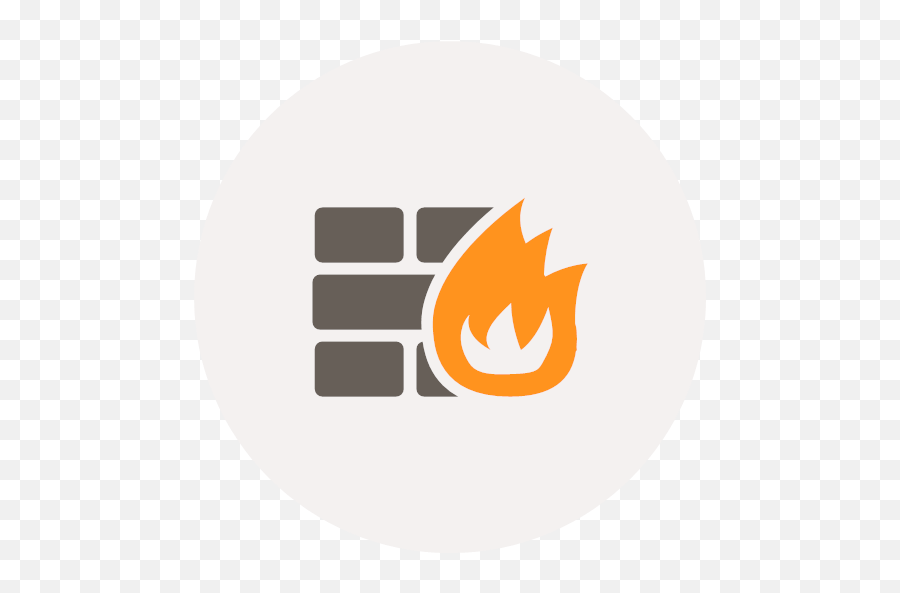 Firewall Online Protection Safety Security Wall Icon - Web Png,Safety And Security Icon