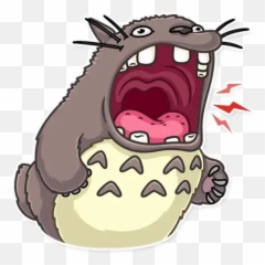 Totoro Stickers For Whatsapp - Totoro Stickers Telegram Png,Totoro Png