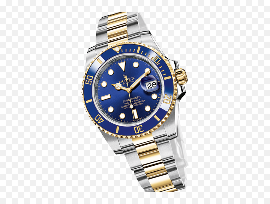 Watch Rolex Submariner Master Diving - Rolex Submarine Blue Black Png,Rolex Watch Png