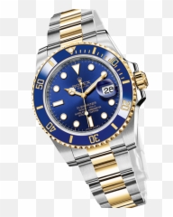 Watch Rolex Submariner Master Diving - Rolex Submarine Blue Black Png,Rolex Watch Png
