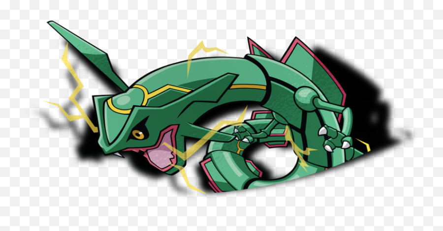 Rayquaza Peeker Sticker - Illustration Png,Rayquaza Png