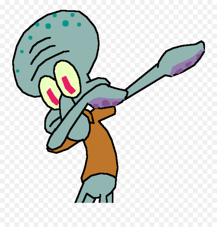 Download Dabbing Squidward Png Dabbing Squidward Transparent Background Free Transparent Png Images Pngaaa Com - squidward dab roblox squidward dab meme on me me