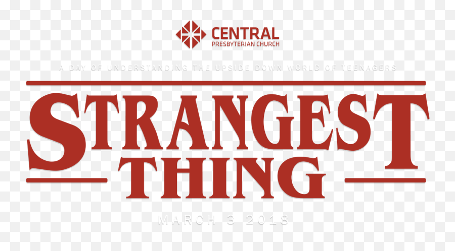 Stranger Things Parent Seminar - Strangest Things Logo Png,Stranger Things Logo Png