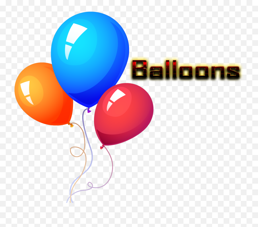 Balloons Png Hd