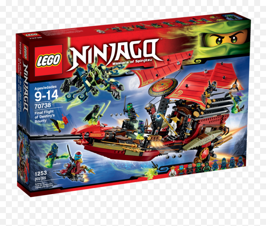 70738 Final Flight Of Destinyu0027s Bounty - Brickipedia The Lego Ninjago Final Flight Of Bounty Png,Destiny Ghost Png