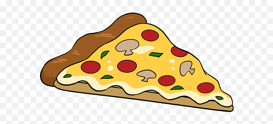 Cheese Pizza Drawing Free Download - Pizza Drawing Png,Cheese Pizza Png