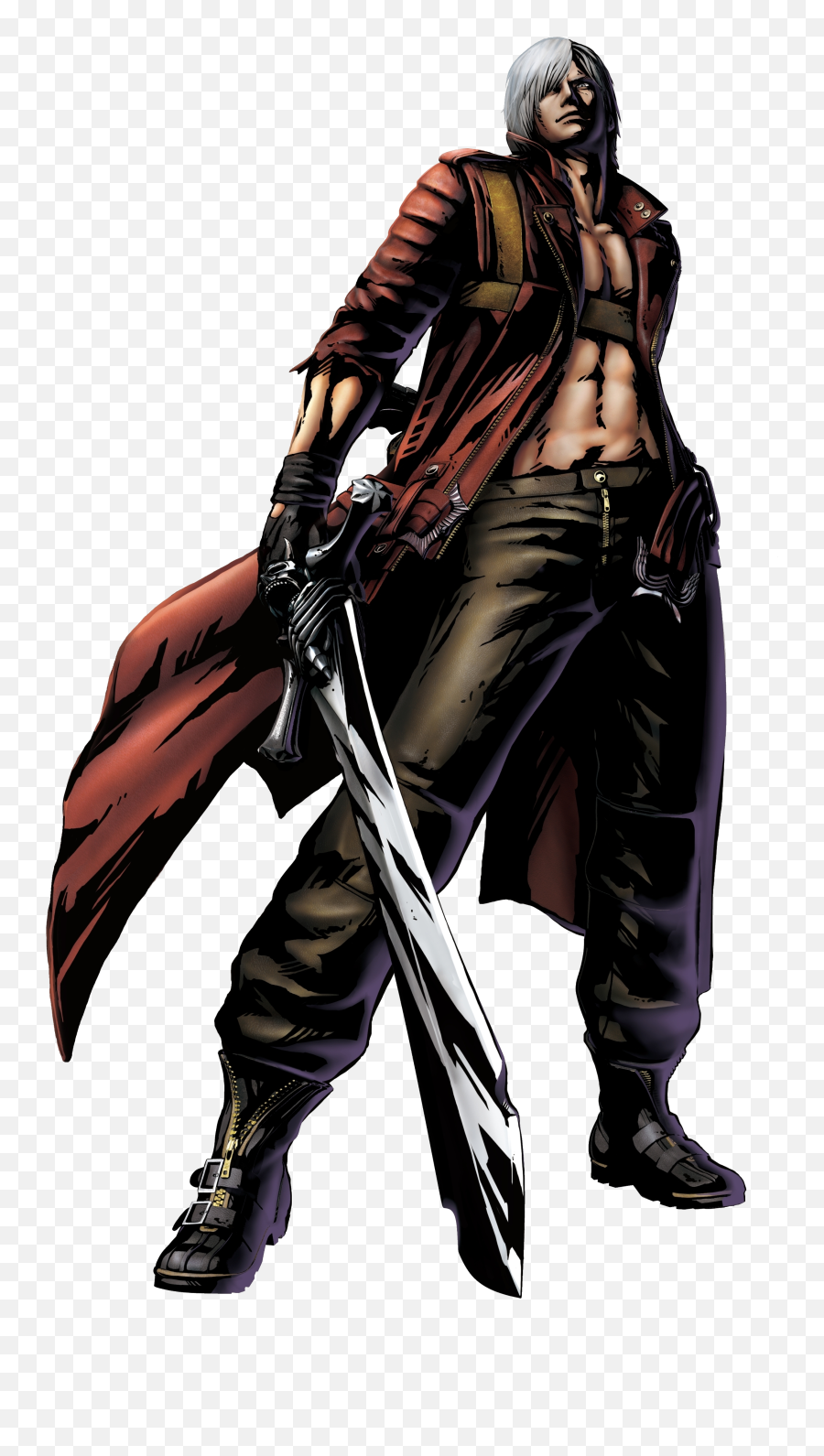 Devil May Cry 3 Dante Cosplay Costume - Marvel 3 Character Art Png,Devil May Cry Logo Png