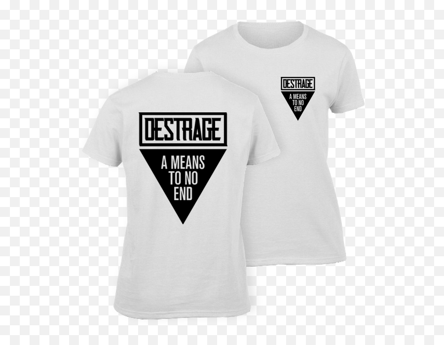 Black Logo Destrage - Active Shirt Png,Sold Out Logo