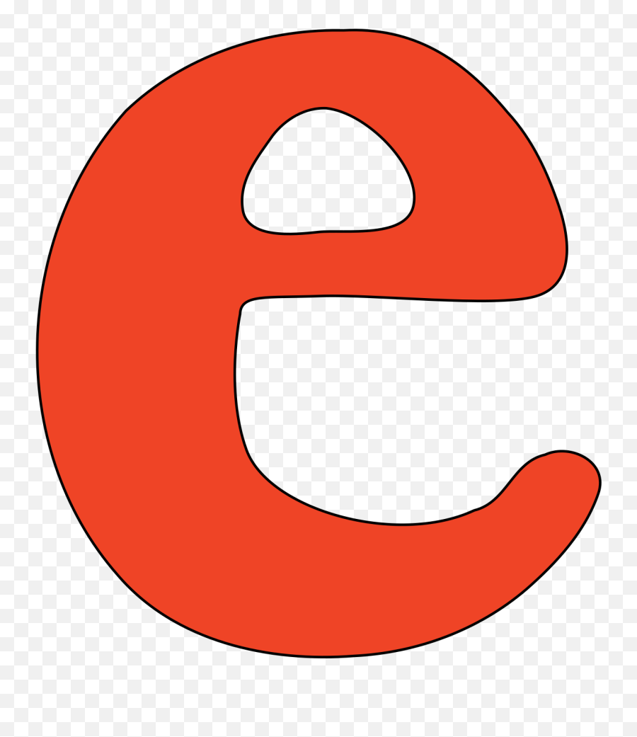 E Clipart Lowercase - Circle Png,E Transparent