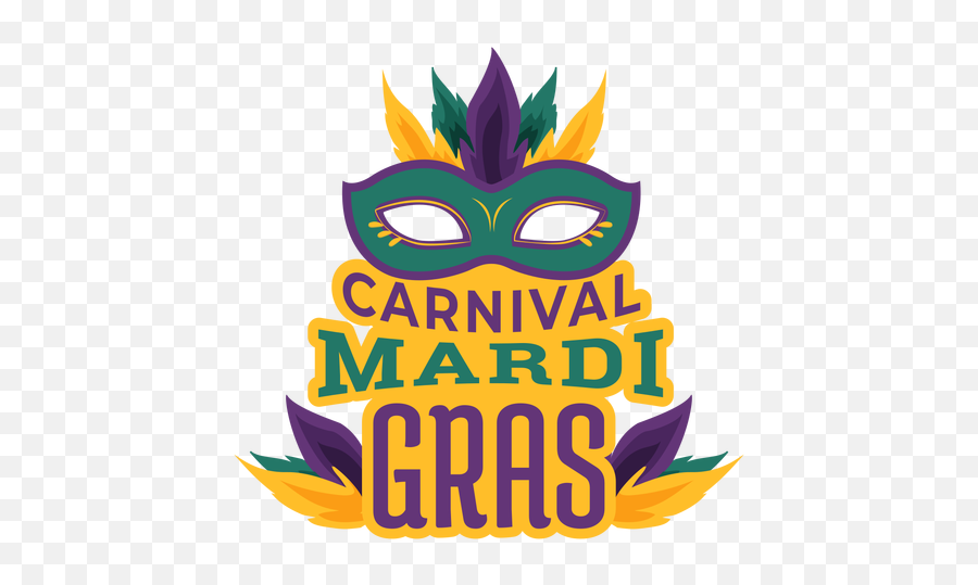 Mardi Gras Colombina Mask Lettering - Mardi Gras En Png,Mardi Gras Beads Png