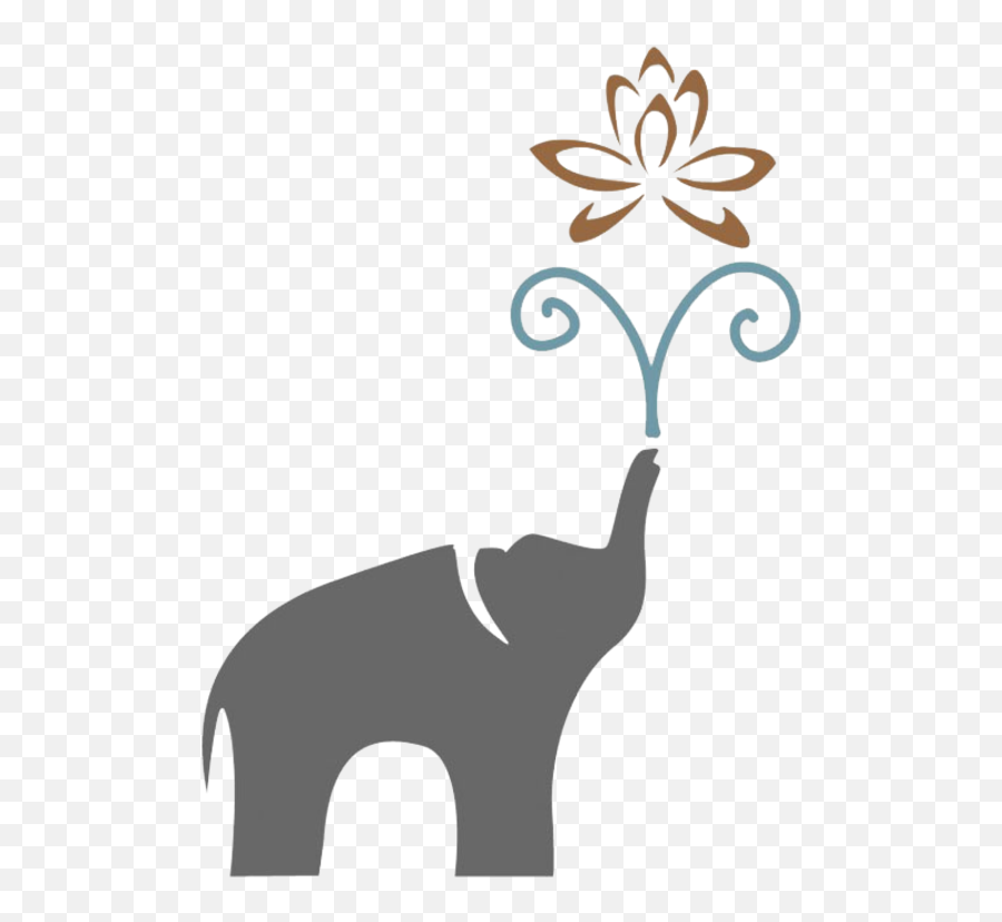Thai Variety Delivery - Elephant Lotus Logo Clipart Full Indian Elephant Png,Lotus Logo Png