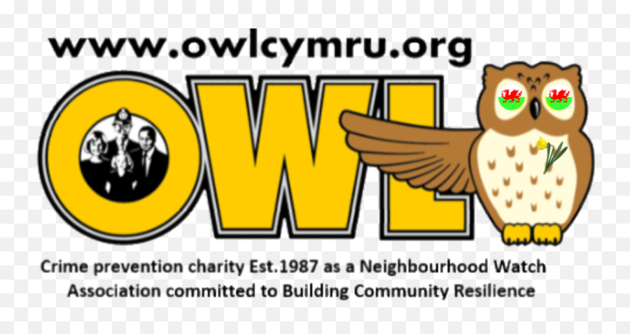 Owl Cymru - Neighbourhood Watch Signs Png,Owl Logo