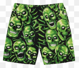 Supreme Skull Pile Sweat Short - Supreme Skull Pile Shorts Png,Pile Of Skulls Png