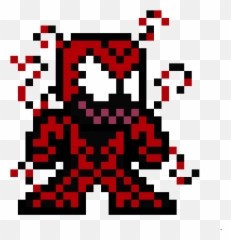 Spider - Man Carnagemega Man By Roadblocktron On Newgrounds Minecraft Purple Guy Pixel Art Png,Carnage Png