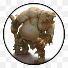 Download Token Borders Png - Ogre Du0026d Png Image With No Dnd 5e Ogre Stat Block,Ogre Png