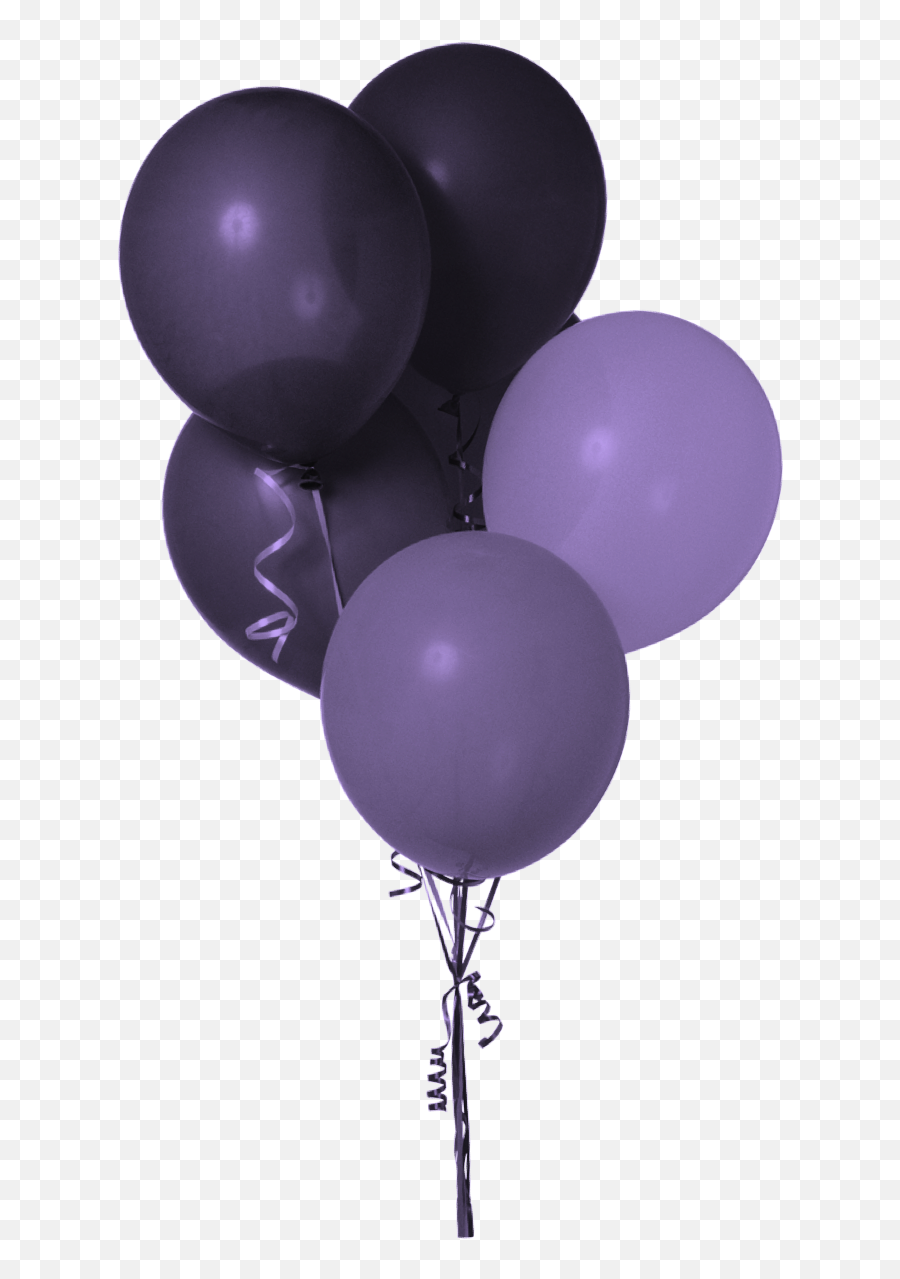 Happy Birthday Balloons Free Download - Purple And Black Balloons Png,Birthday Balloons Png