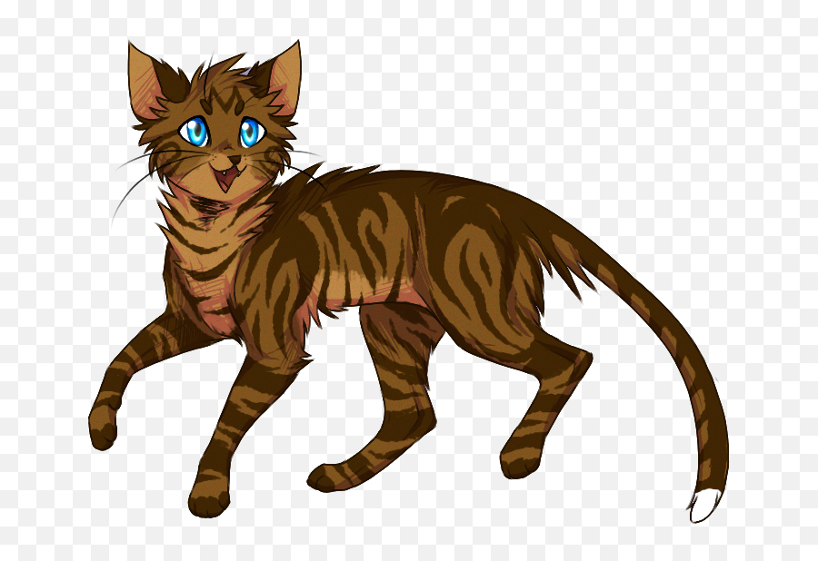 Warrior Cats Brown Tabby Png Image - Brown Tabby Warrior Cats,Warrior Transparent Background