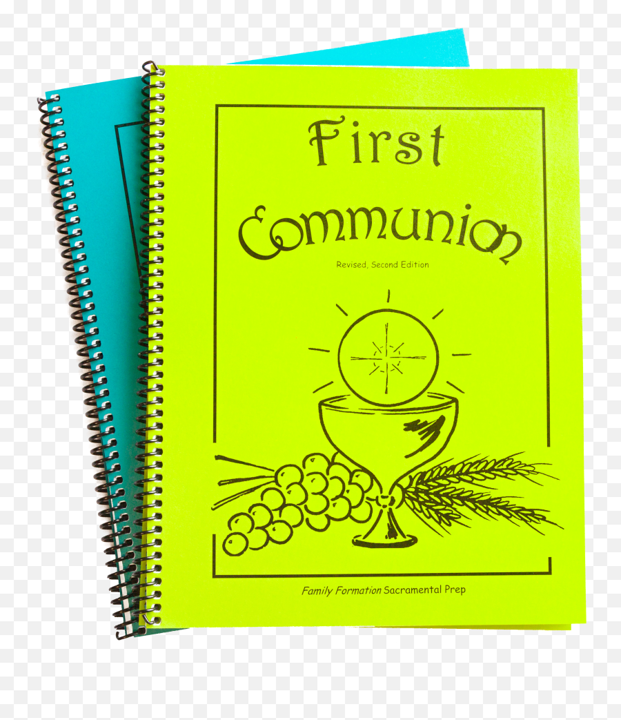 First Communion Home Lesson Booklet Family Formation - Horizontal Png,First Communion Png