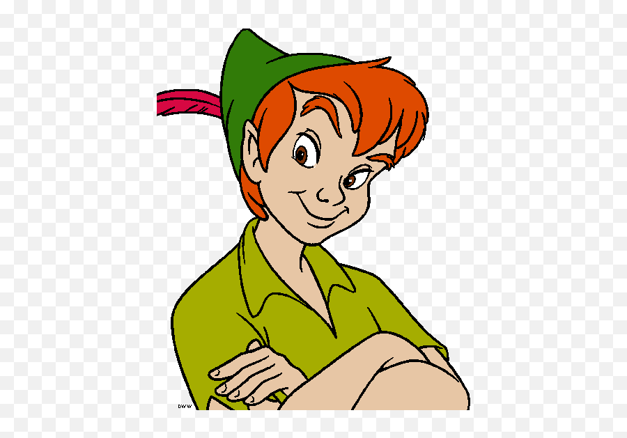 Download Free Png Peter Pan And Tinker Bell Clip Art Images - Peter Pan Clipart,Peter Pan Silhouette Png