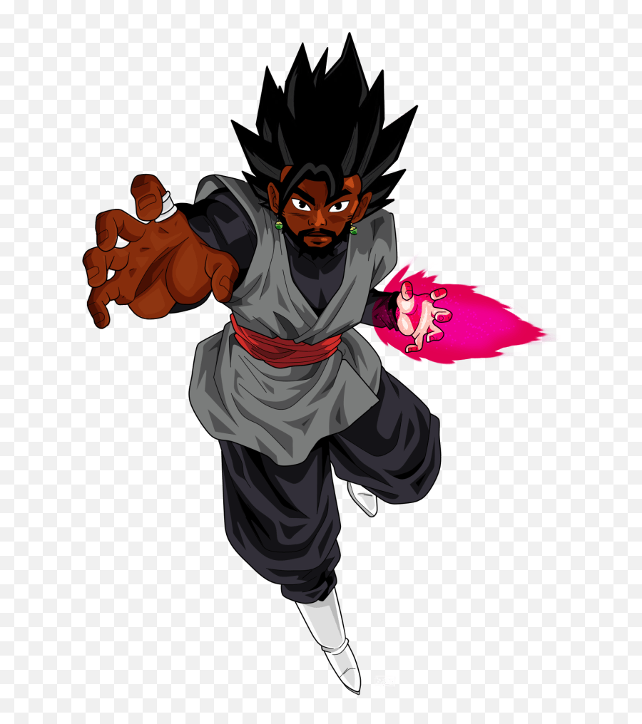 Draw Style Dragon Ball Z By Vaporcarmesi - Black Goku Ssj Rose Png,Dragon Ball Png