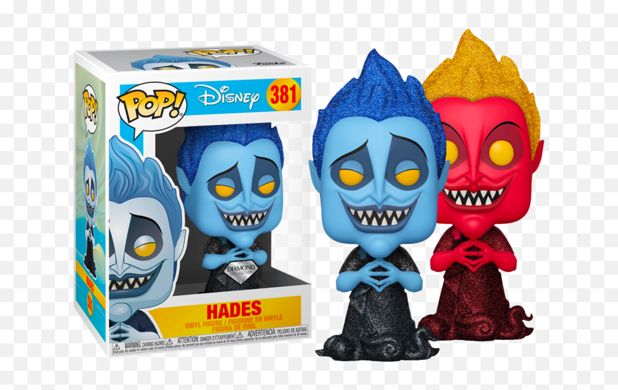 Funko Pop Hercules - Hades Diamond Glitter 381 Chase Chance Hades Diamond Funko Pop Png,Hades Png