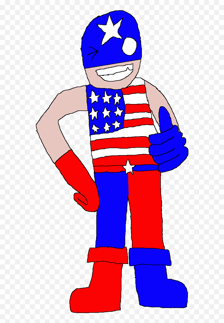 American Flag By Azarathshotacon - Fictional Character Png,American Flag Png