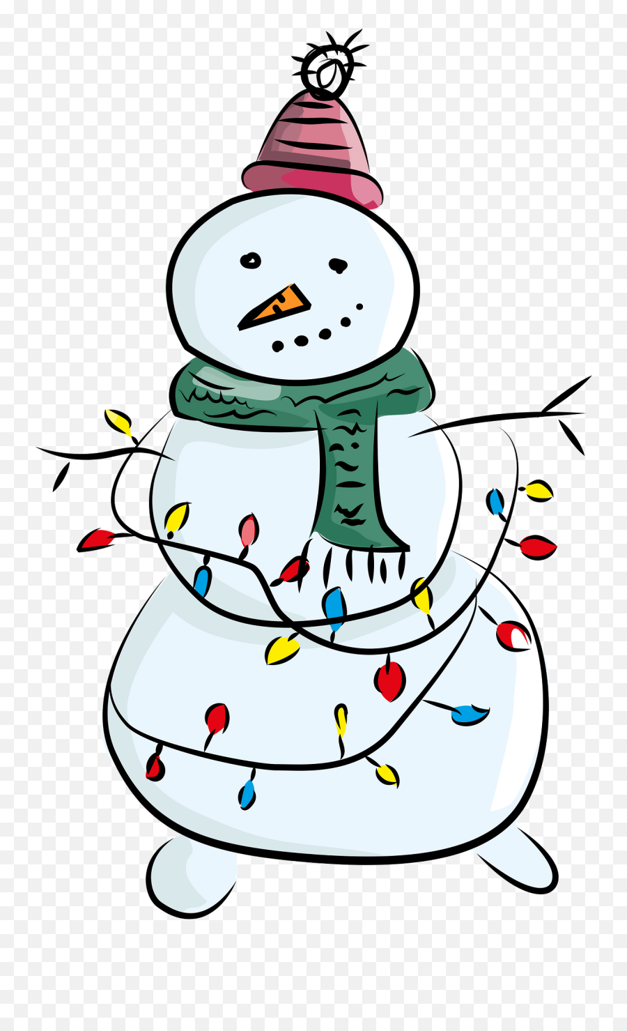 Snowman Clipart - Happy Png,Snowman Transparent
