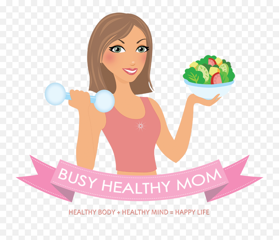 Banner Logo2 Busy Mom - Eat Healthy Clipart Png,Healthy Png