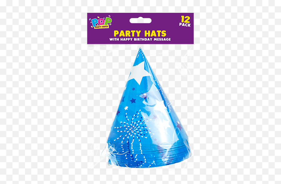 Hats - Decorated Blue Birthday Clipart Full Size Clipart Party Png,Happy Birthday Hat Png