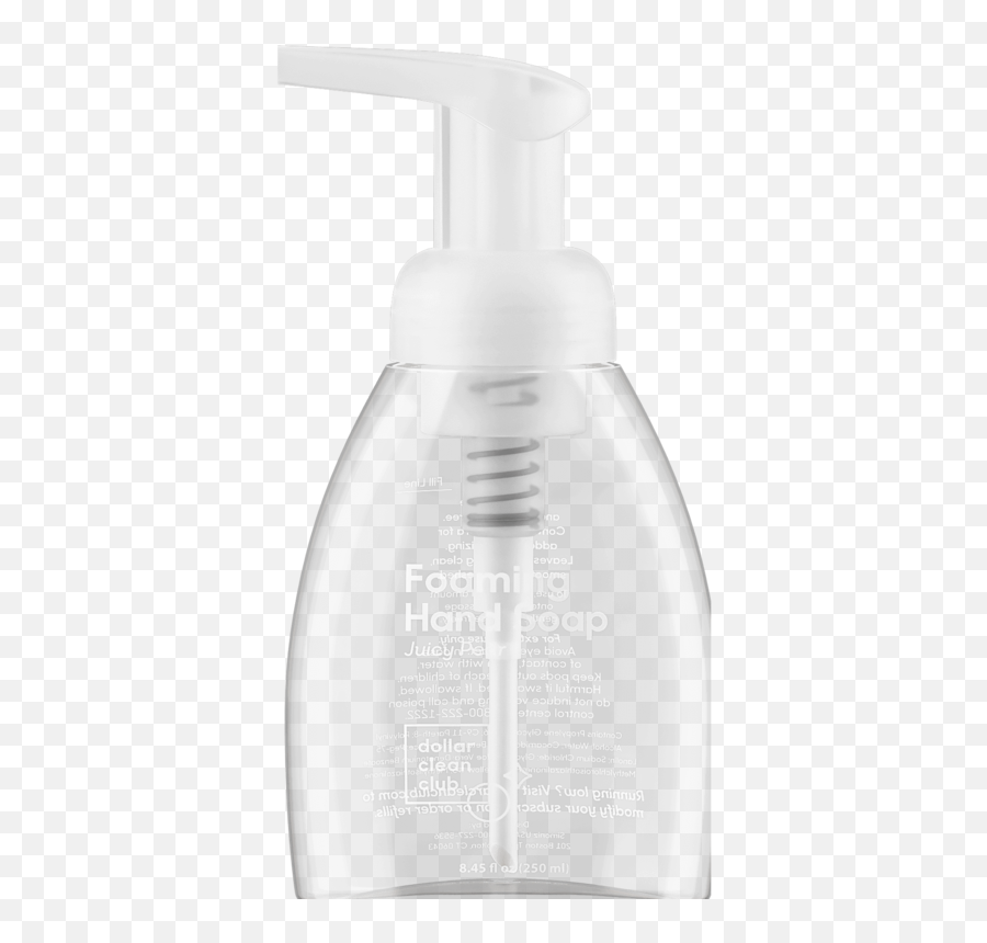 Reusable Foaming Hand Soap Bottle - Household Supply Png,Empty Bottle Png