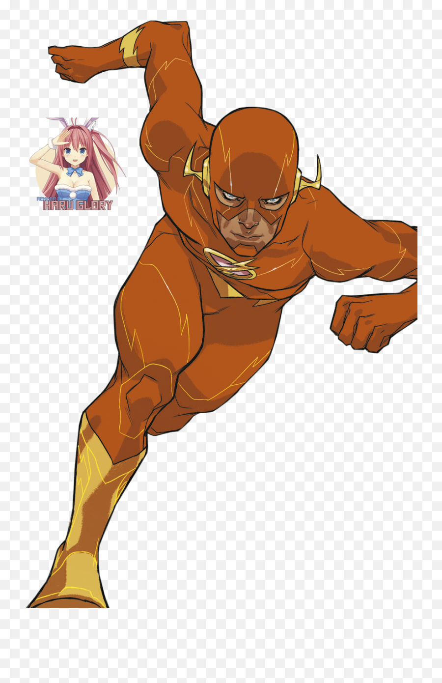 Download Artist Karl Kerschl Character Flash Barry - Portable Network Graphics Png,Barry B Benson Png