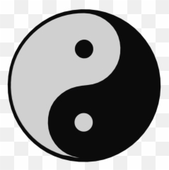 Sign Themed Video Clipart Of Ying Yang Symbol - And Png