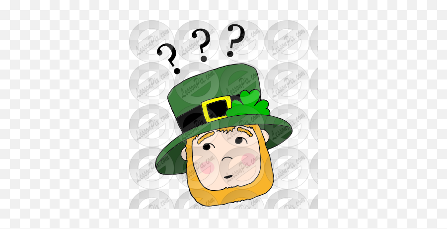 Wondering Leprechaun Picture For Classroom Therapy Use - Leprechaun Png,Leprechaun Png