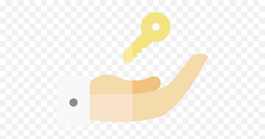 Hand House Key Png Transparent Background Free Download - Key On Hand Icon Png,House Key Png