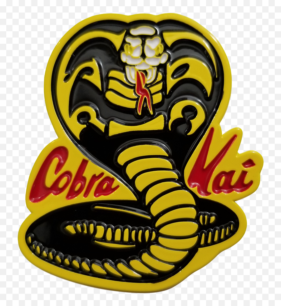 The Karate Kid Cobra Kai Logo Enamel Pin - Cobra Kai Logo Svg Png,Karate Logo