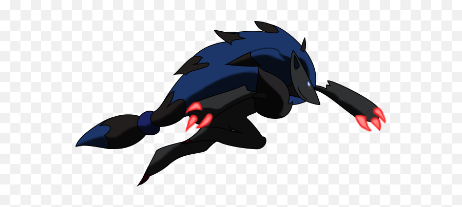 Blue Zoroark By Luciferx0 - Fur Affinity Dot Net Fictional Character Png,Zoroark Png